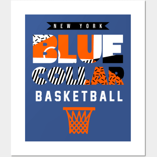 Blue Collar New York Basketball Posters and Art